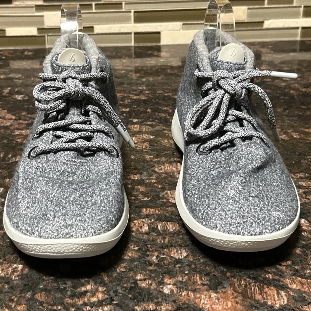 Allbirds Wool Runner High Top Sneakers Women’s Size 10 Gray Store Model